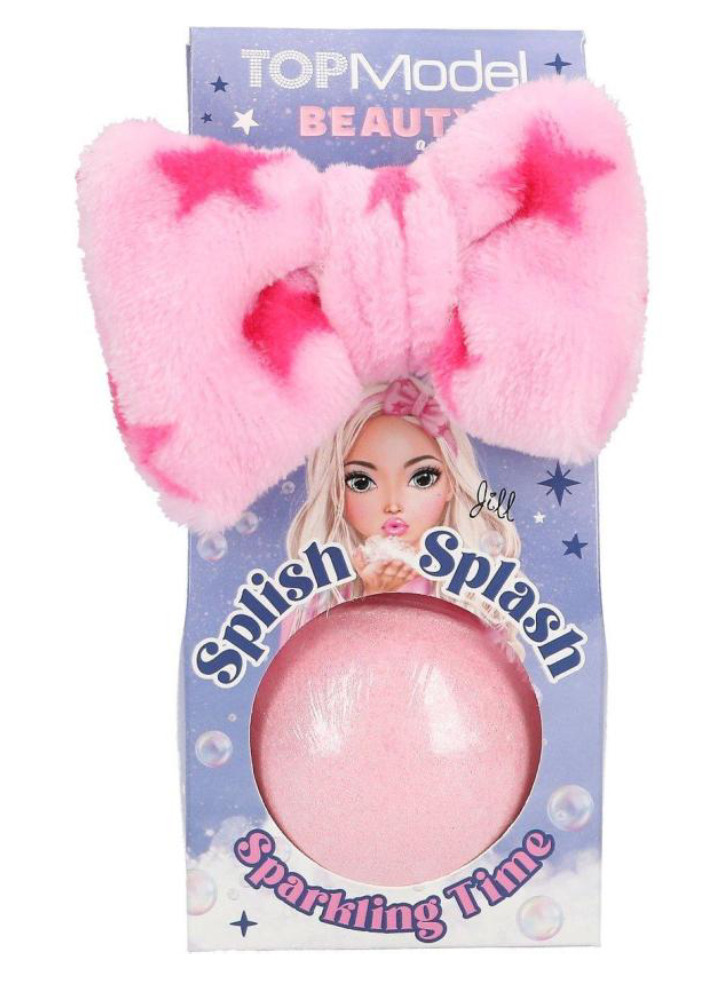 TOPModel Bathfizzer and Headband Beauty and Me- Pink