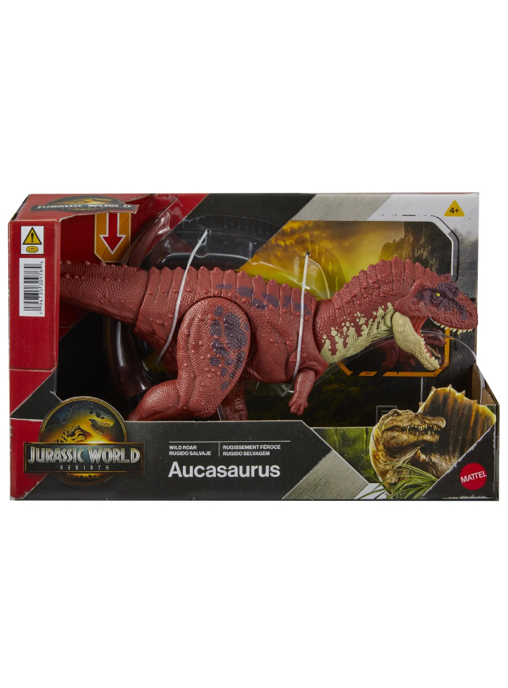 Jurassic World Rebirth Wild Roar Aucasaurus