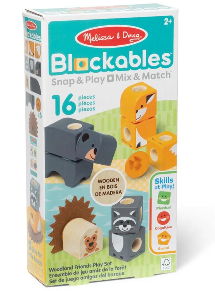 Melissa & Doug Blockables Woodland (6074895)