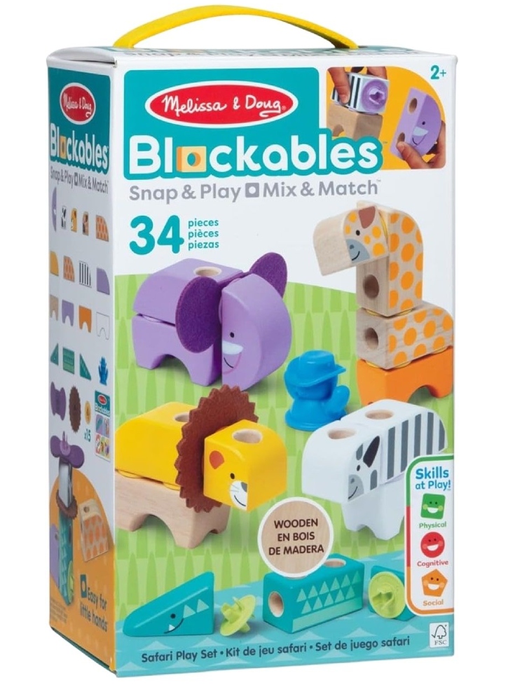 Melissa & Doug Blockables Safari (6074903)