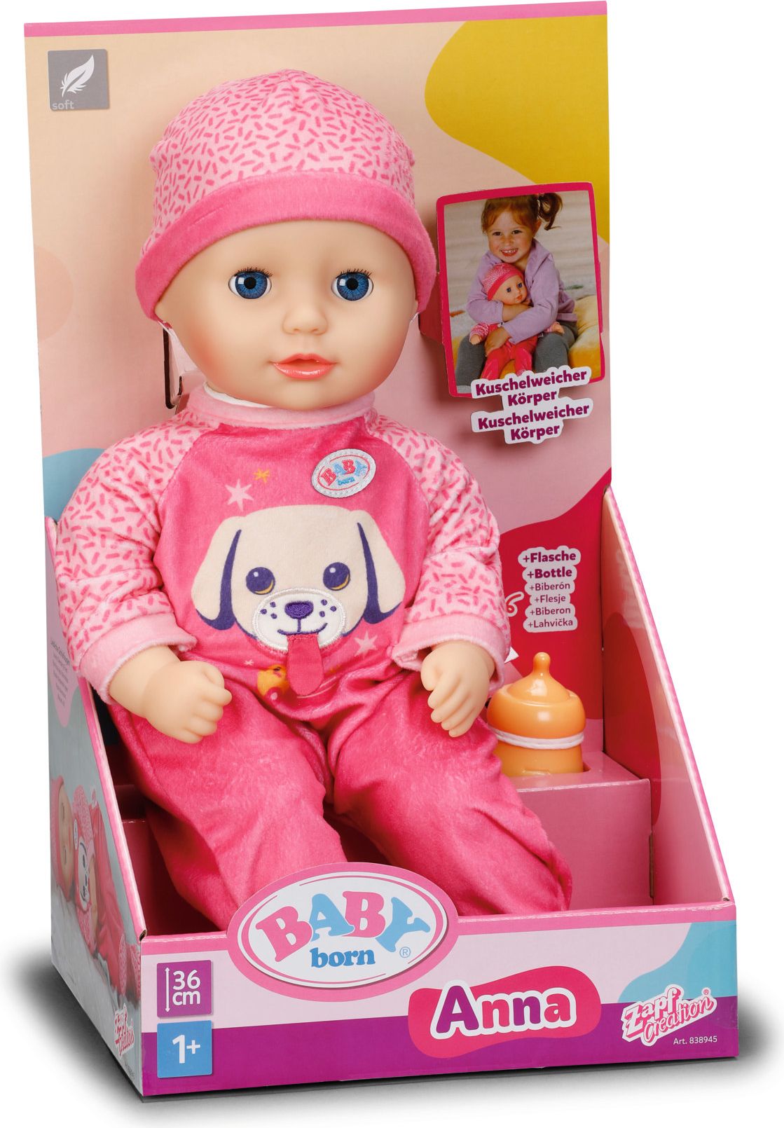 Baby Born Anna Pink 36cm (838945)