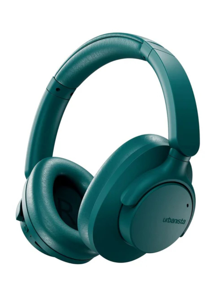 Urbanista Valencia Active Noise Cancelling Over-ear Headphones Green