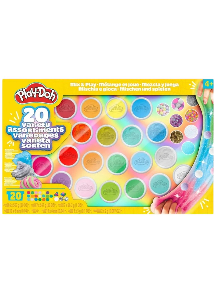Play Doh Mix & Play Variety 20 Pack (334-235506)