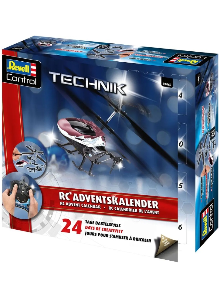 Revell Advent Calendar R/C Helicopter 3,7V 180mAh LiPo (601062)