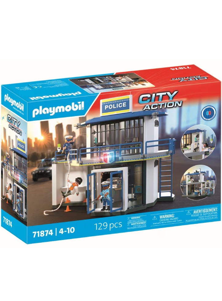 Playmobil Police Station with Investigation Room (71874)