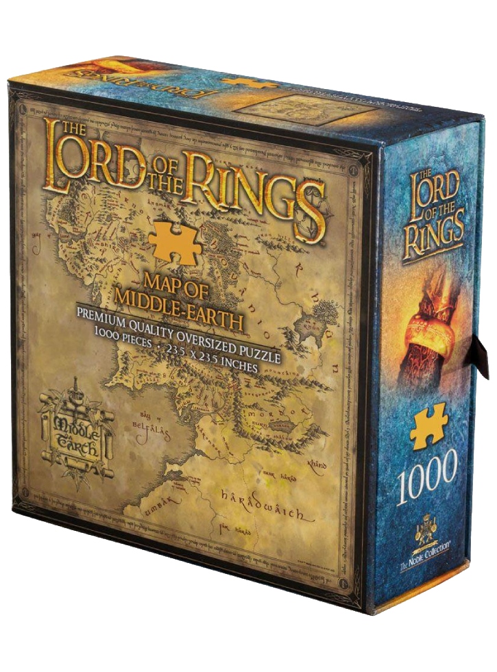 Puzzle Middle Earth's Map
