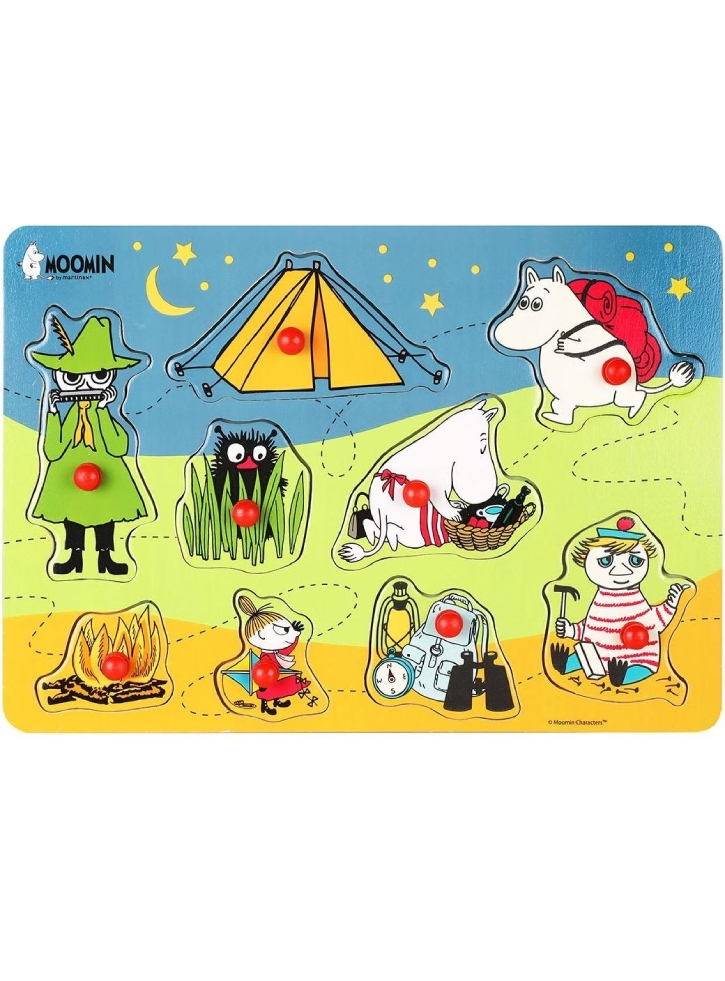 Moomin Peg Puzzle Camping (35507003)