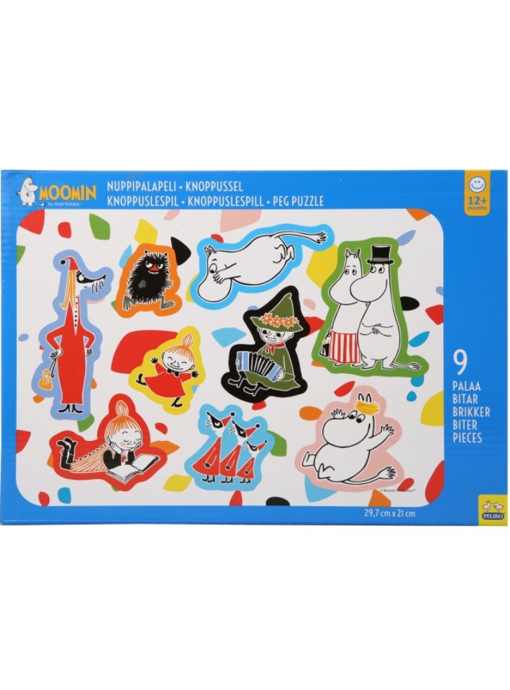 Moomin Characters Peg Puzzle (35527003)