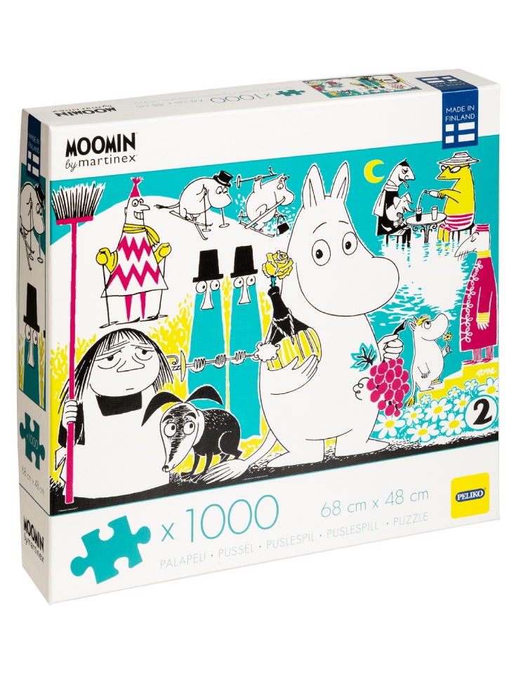 Moomin Jigsaw Puzzle 1000 Pieces Comic Book Cover 2 (40855559)
