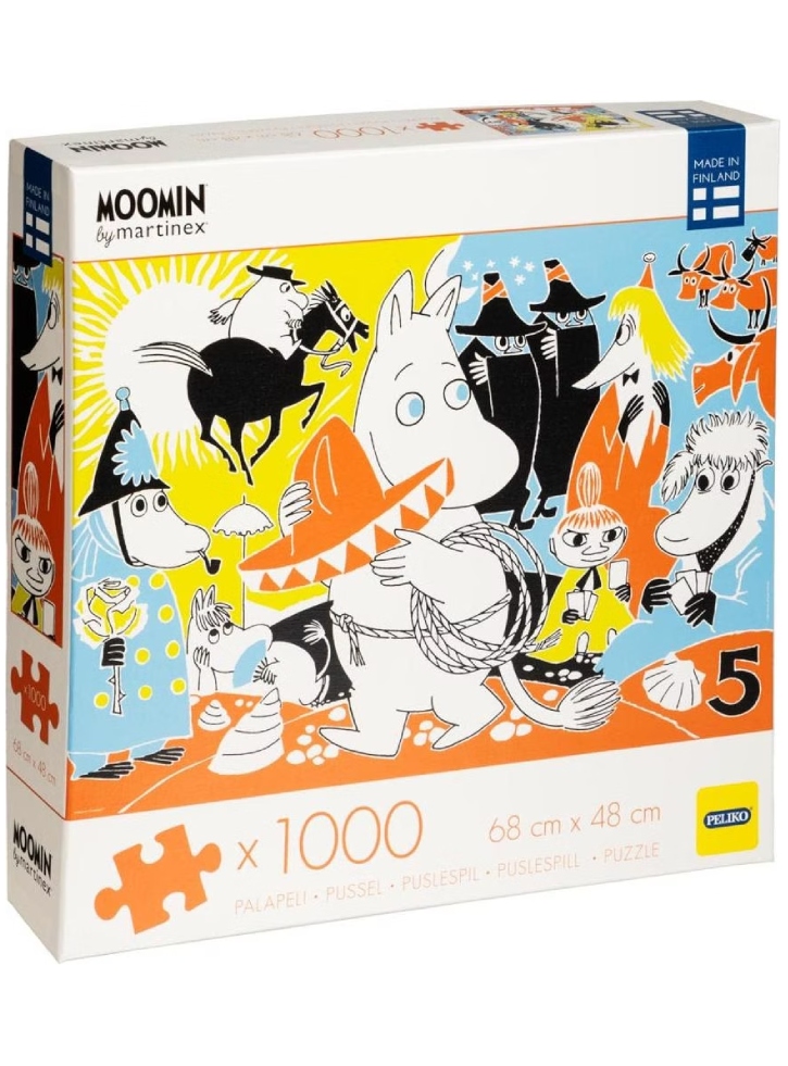 Moomin Jigsaw Puzzle 1000 Pieces Comic Book Cover 5 (40855566)