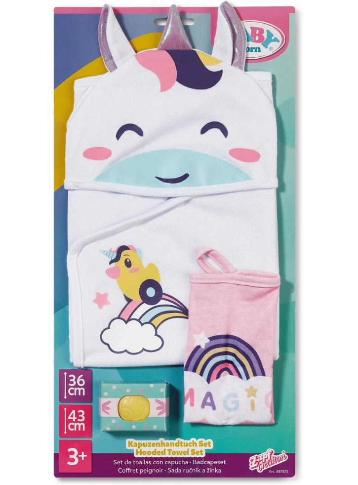BABY born Hooded Towel Set (837573)