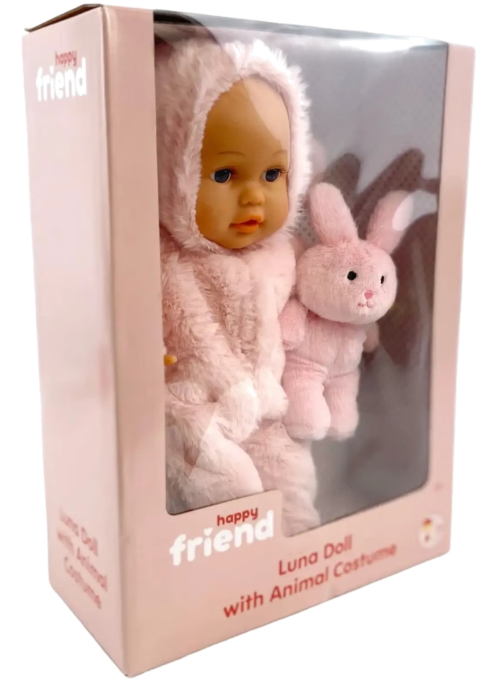Happy Friend Luna Doll 35cm with Animal Costume (504236)