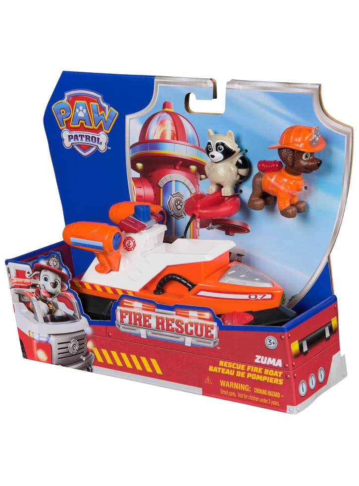 Paw Patrol Fire Rescue Zuma Rescue Fire Boat Vehicle (20151506)