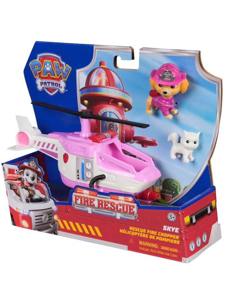 Paw Patrol Fire Rescue Skye Rescue Fire Chopper Vehicle (20151505)