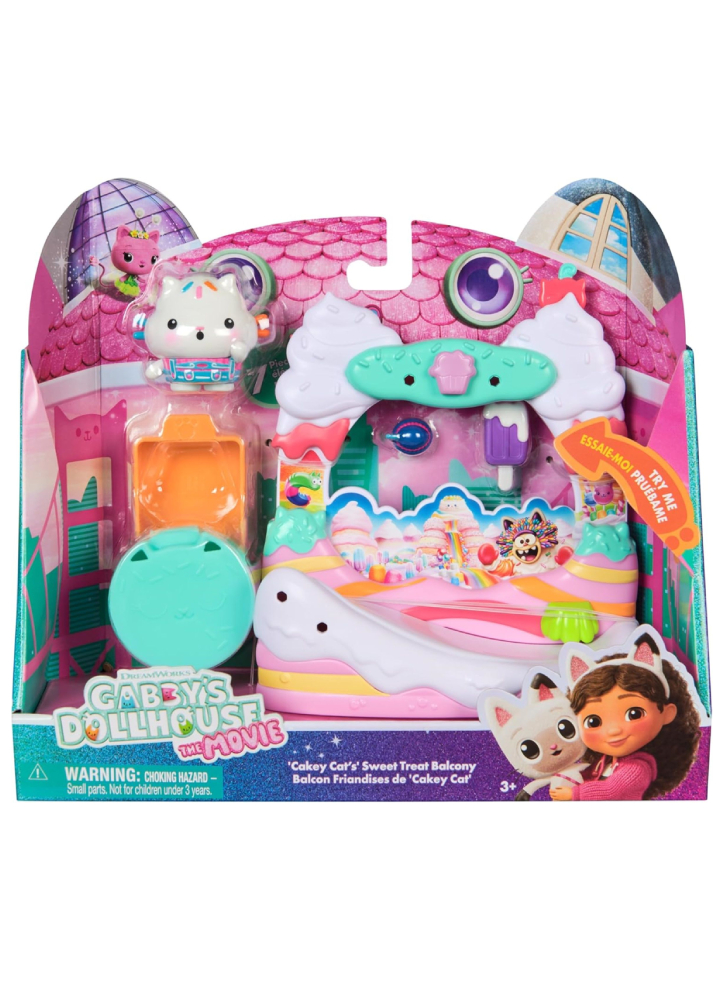 Gabby's Dollhouse The Movie 'Cakey Cat's Sweet Treat Balcony (20152985)