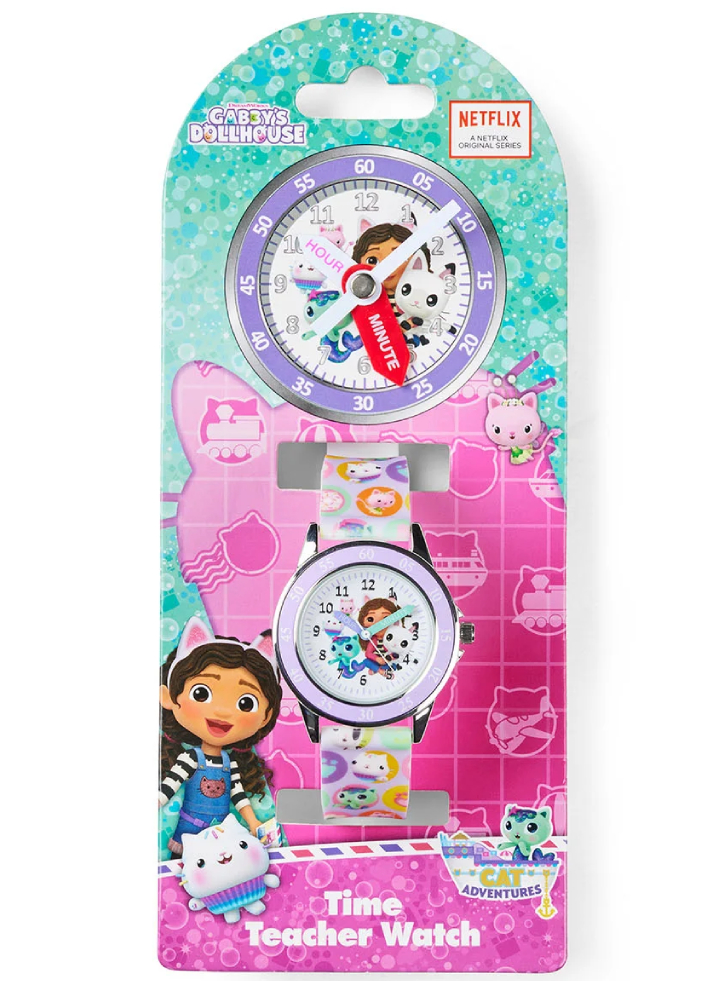Accutime Watch Time Teacher Gabby's Dollhouse (910349)