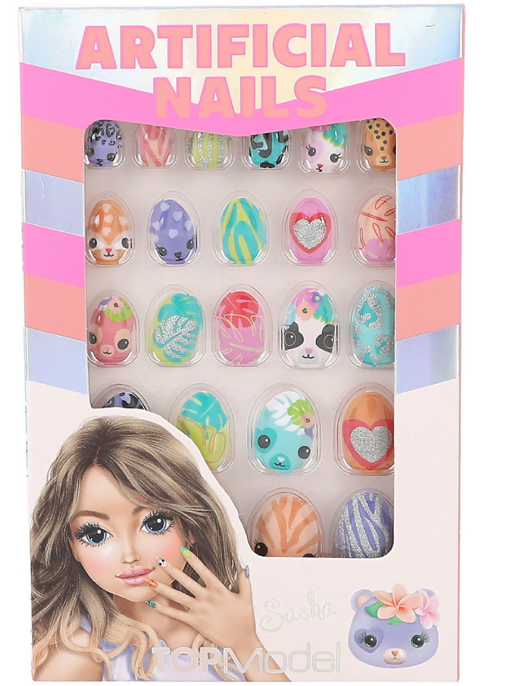 TOPModel Artificial Nails Pointed Animals Beauty and Me ( 0412820 )