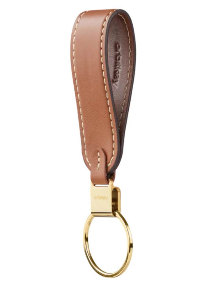 Orbitkey Loop Keychain Caramel