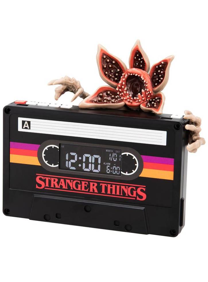 Stranger Things 5 Demogorgon Cassette Alarm Clock