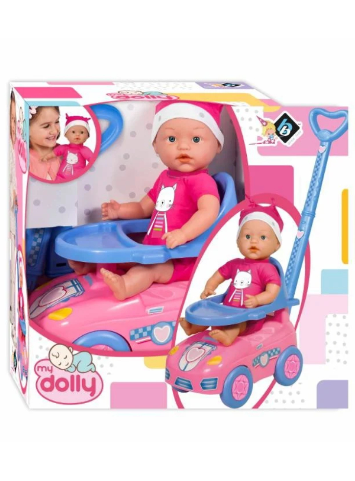 Baby walker w. doll (20244)