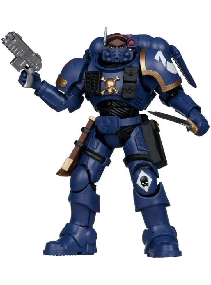 McFarlane Toys Warhammer 40,000 Lieutenant in Phobos Armour (Ultramarines) 18cm