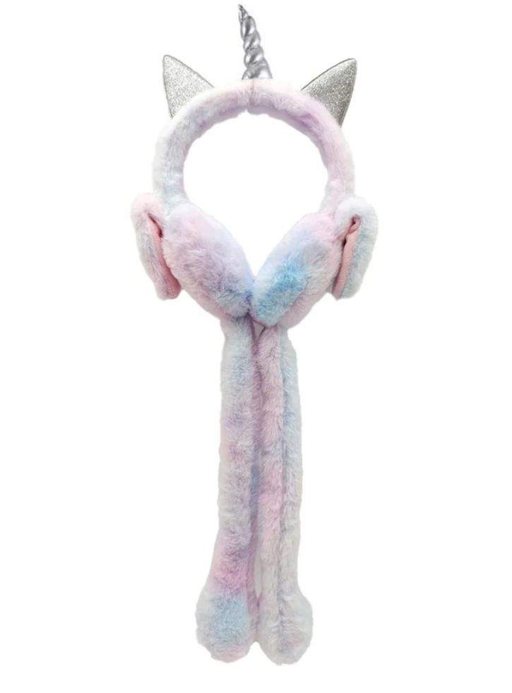 Tinka Plush Earmuffs Bear w. moveable ears & sound (8-800423)