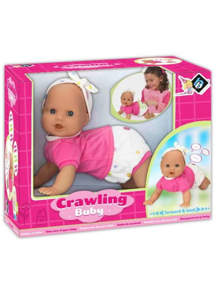 Crawling doll w. sound (20231)