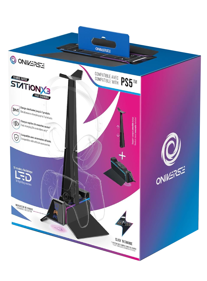 Oniverse Fast Charging Station Black - Playstation 5