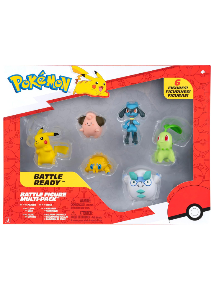 Pokemon Battle Figure 6 Pack (PKW4099)