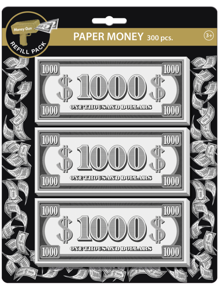 Pocket Money Paper Money 300 pcs (570306)