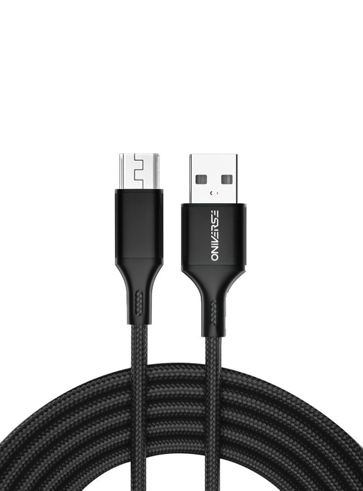 Oniverse Usb-A To Micro-Usb Charge Cable 3 M Black - Playstation 5
