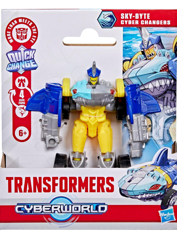 Transformers Evergreen Cyberworld Cyber Changers Skybyte (G1050)
