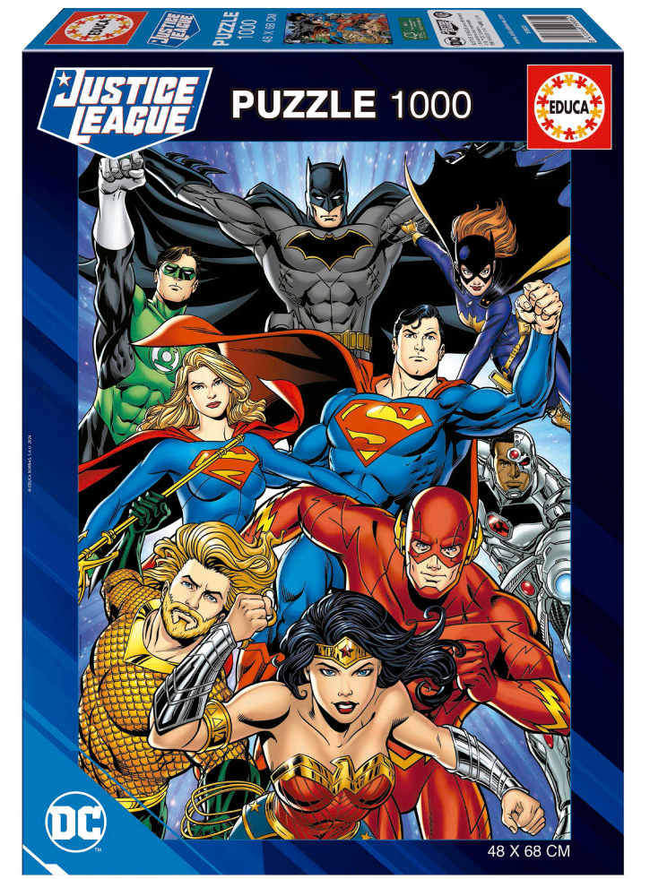 Educa 1000 pcs Justice League Dc Comics (80-19935)