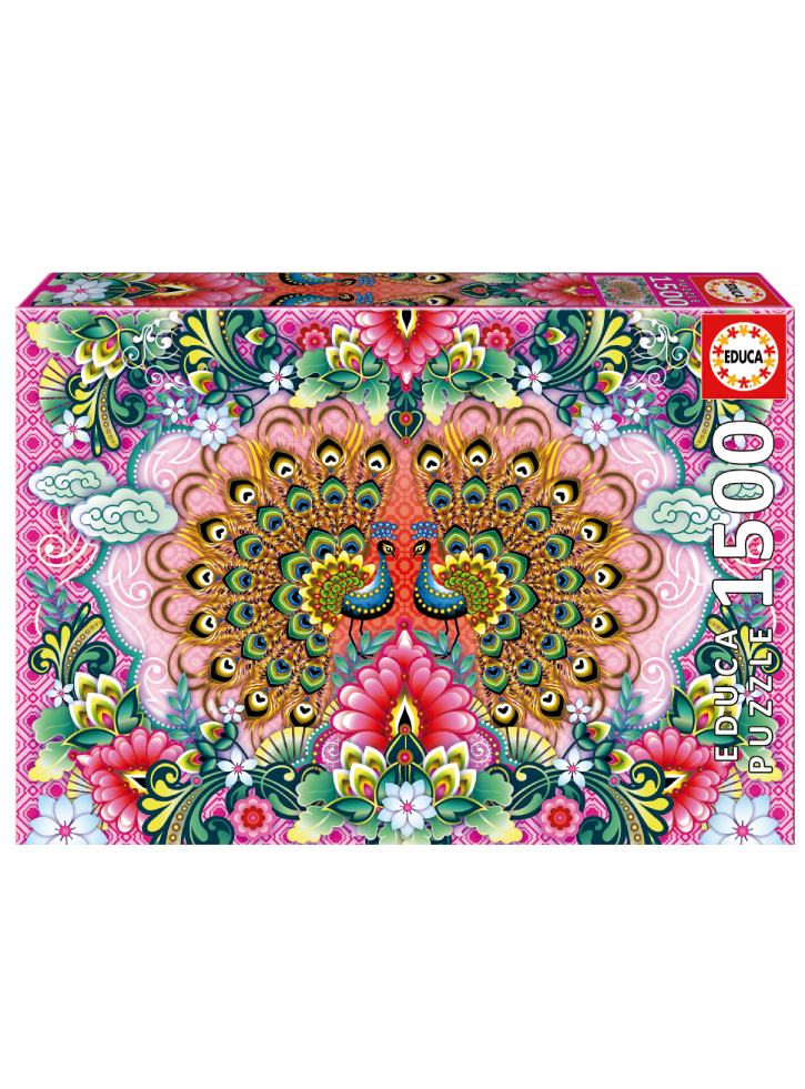 Educa 1500 pcs Bengal Peacocks (80-19942)