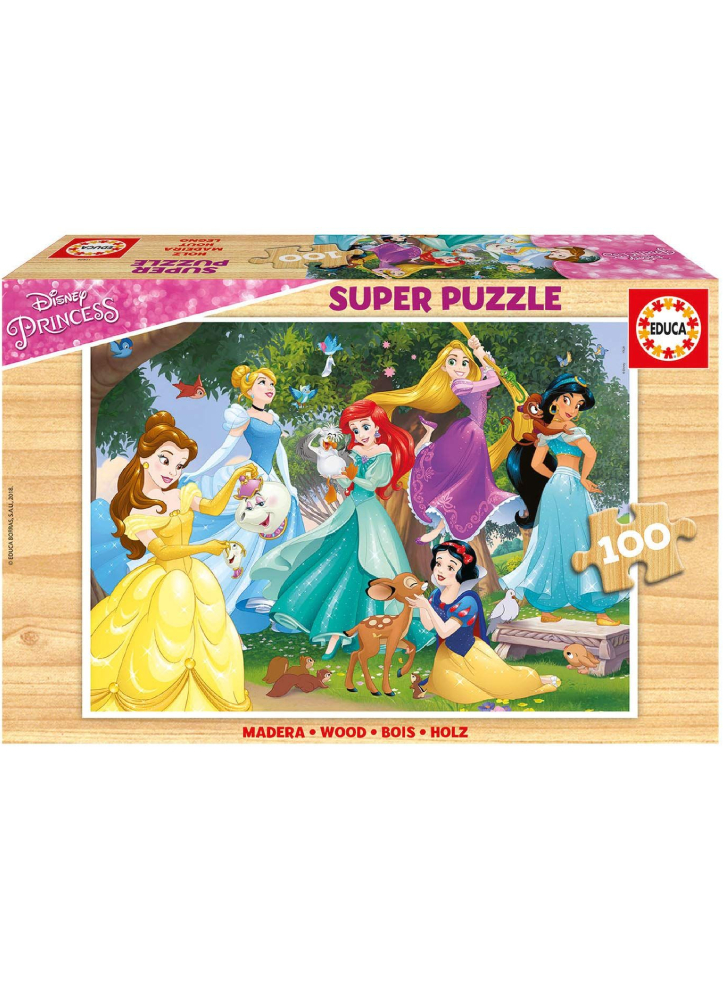 Educa 100 pcs Disney Princesses (80-17628)
