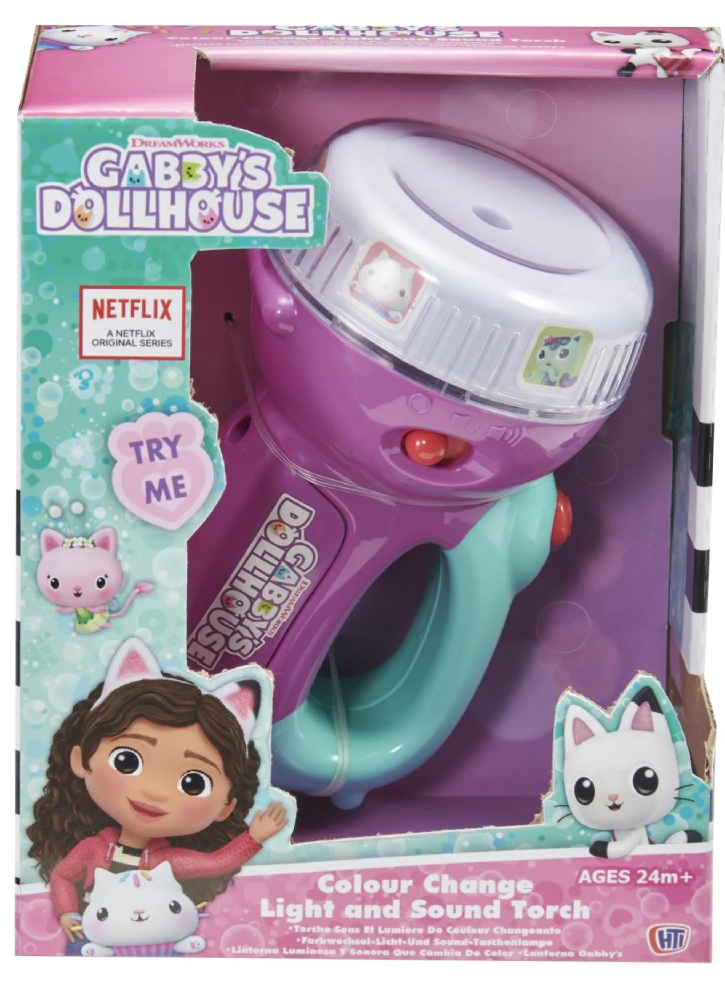 Gabby's Dollhouse Colour Change Torch (90395)