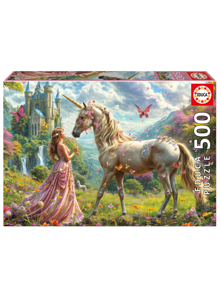 Educa Unicorns And Butterflies 500 pcs (80-20243)