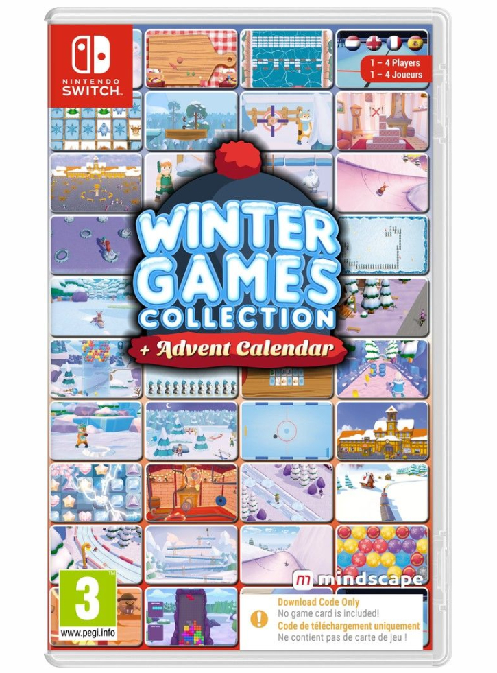 Wintergames Collection + Advent Calendar (Code in a Box) -Nintendo Switch