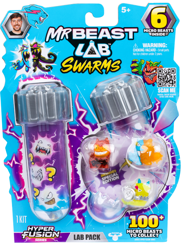 Mr. Beast Lab Swarms Fusion 6 pk (20418)