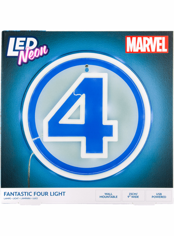 Fantastic 4 Wall Mountable LED Neon Light