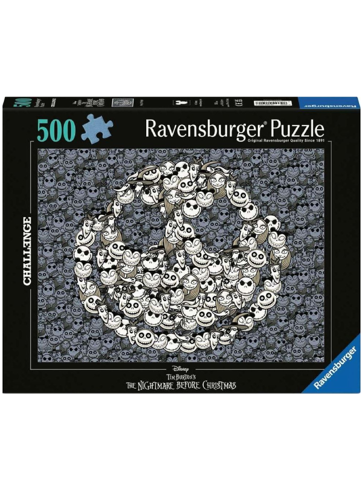 Puzzle Ravensburger Nightmare Before Christmas 500p (12001501)