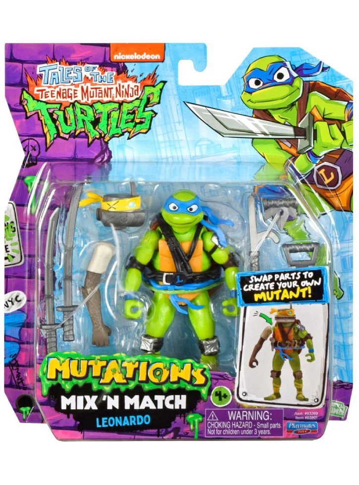 Turtles Tales Of Mutations 11cm Random (46-83801) Turtles Tales Of Mutations 11cm Random (46-83801)