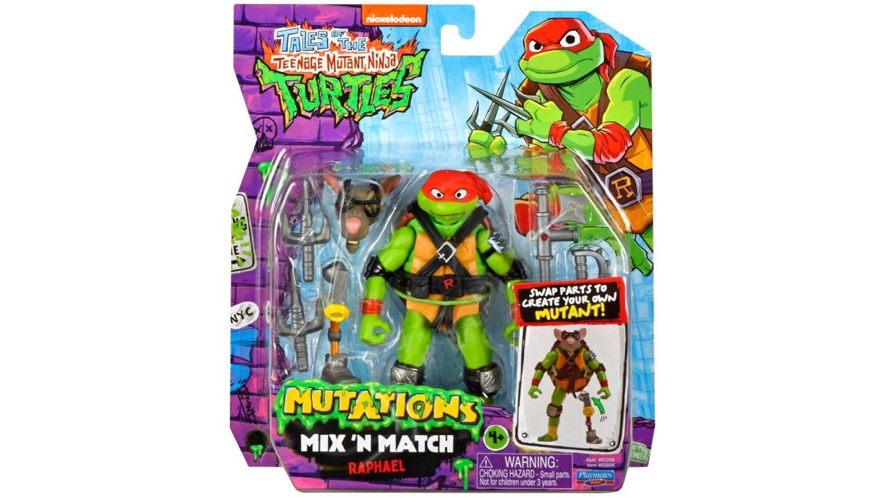 Turtles Tales Of Mutations 11cm Random (46-83801) Turtles Tales Of Mutations 11cm Random (46-83801)