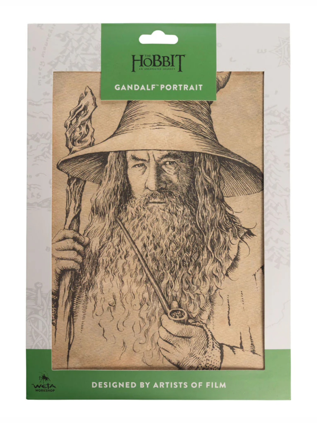 Poster The Lord of the Rings Portrait of Gandalf The Grey Statue