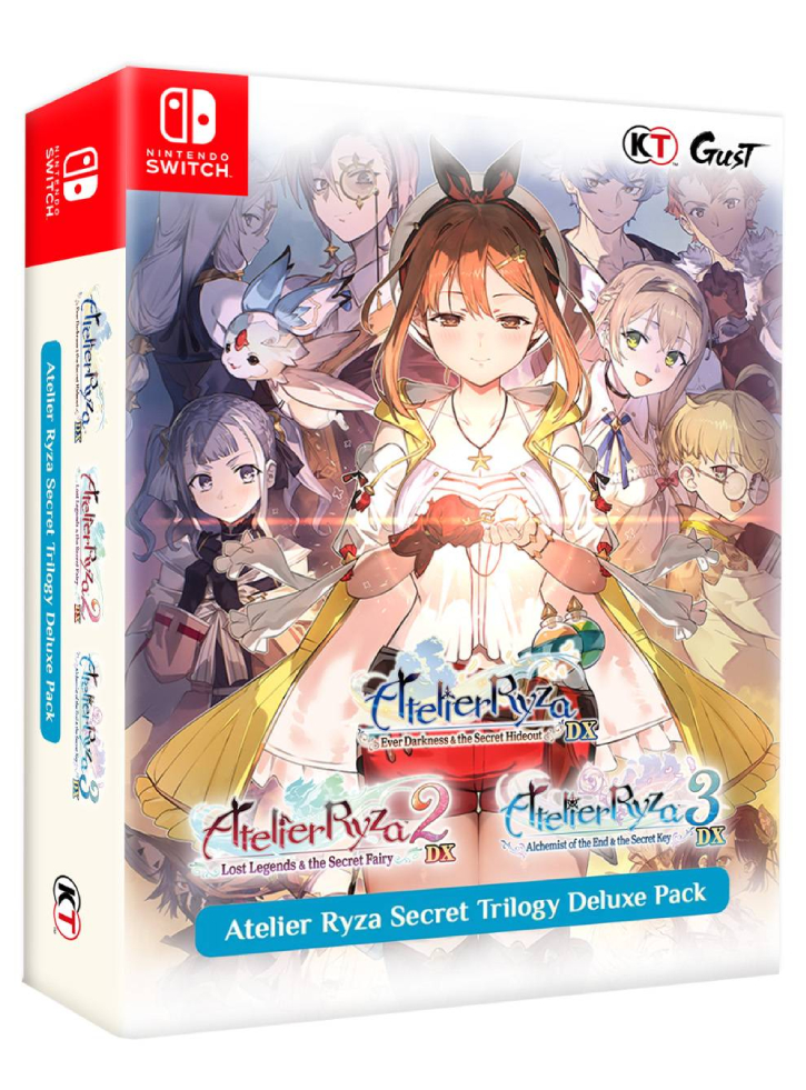 Atelier Ryza Secret Trilogy Deluxe Pack - Nintendo Switch