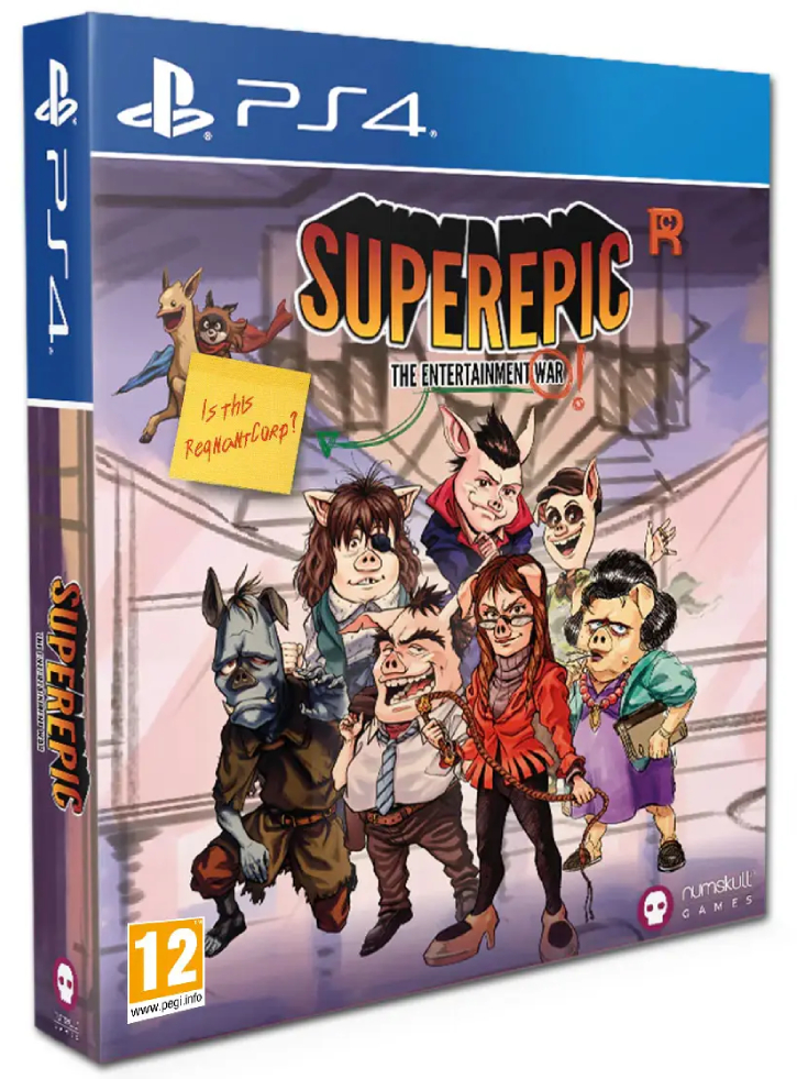 SuperEpic The Entertainment War Special Limited Edition - Playstation 4
