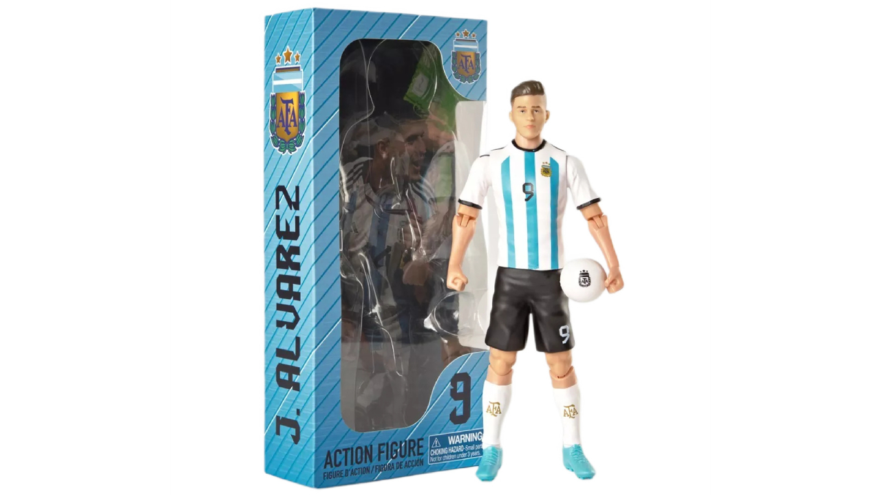 Argentina Soccer Julian Alvarez 20cm (83736) Argentina Soccer Julian Alvarez 20cm (83736)