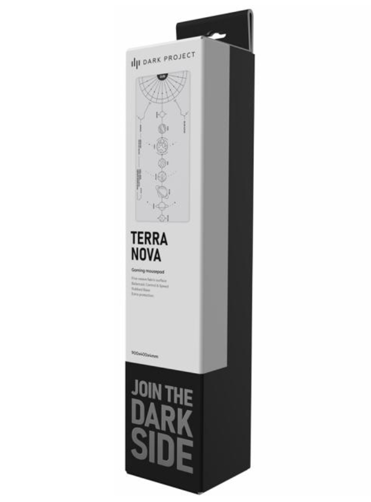 Mousepad Dark Project Nova White