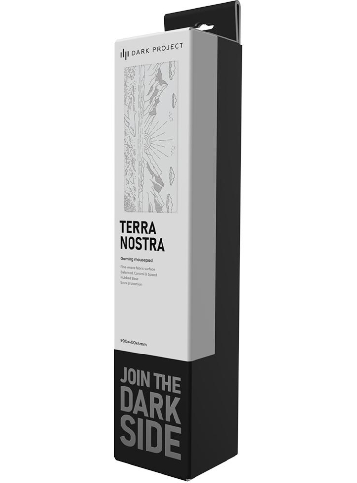 Mousepad Dark Project Nostra White