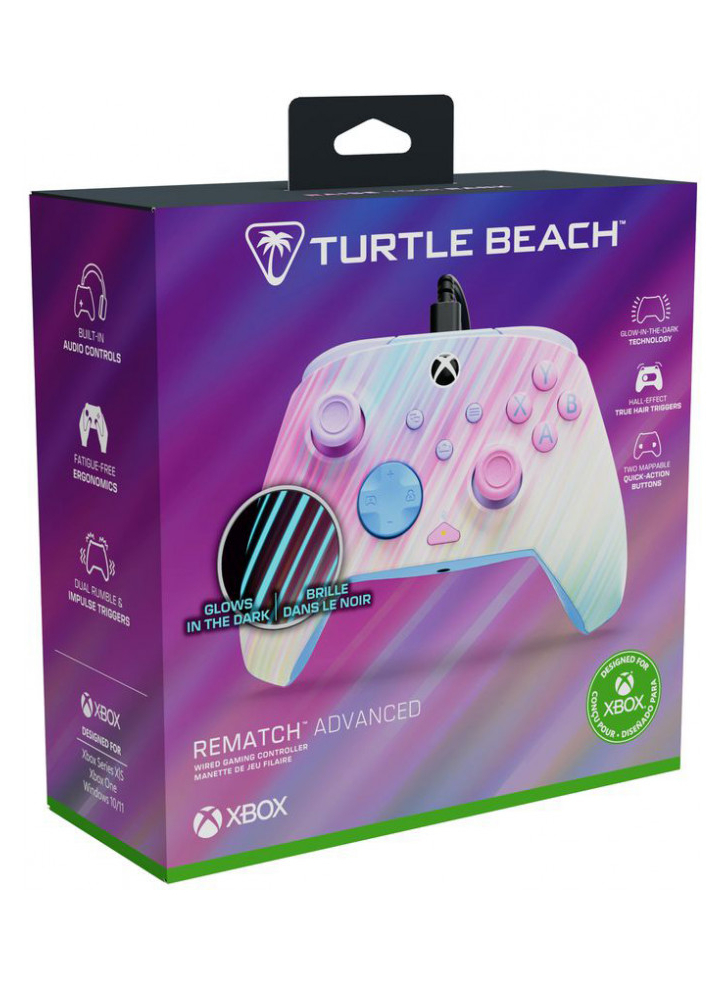 Turtle Beach Rematch Advanced Wired Controller Cotton Candy - Xbox Series X